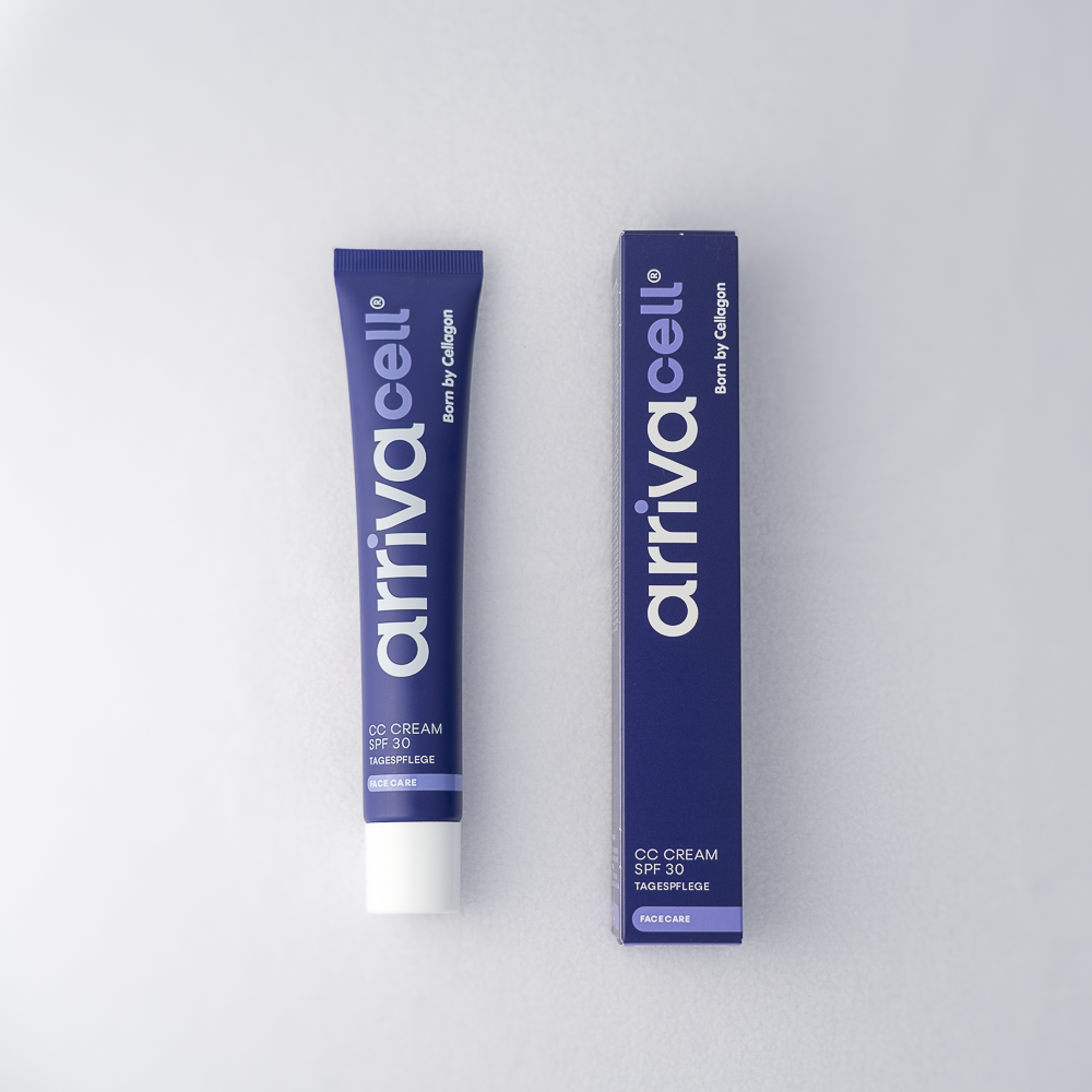 CC Cream SPF 30 front tube und verpackung