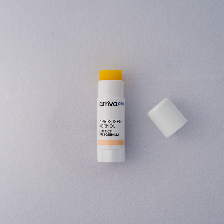 Lippenbalsam SPF 50 offener deckel textur ersichtlich