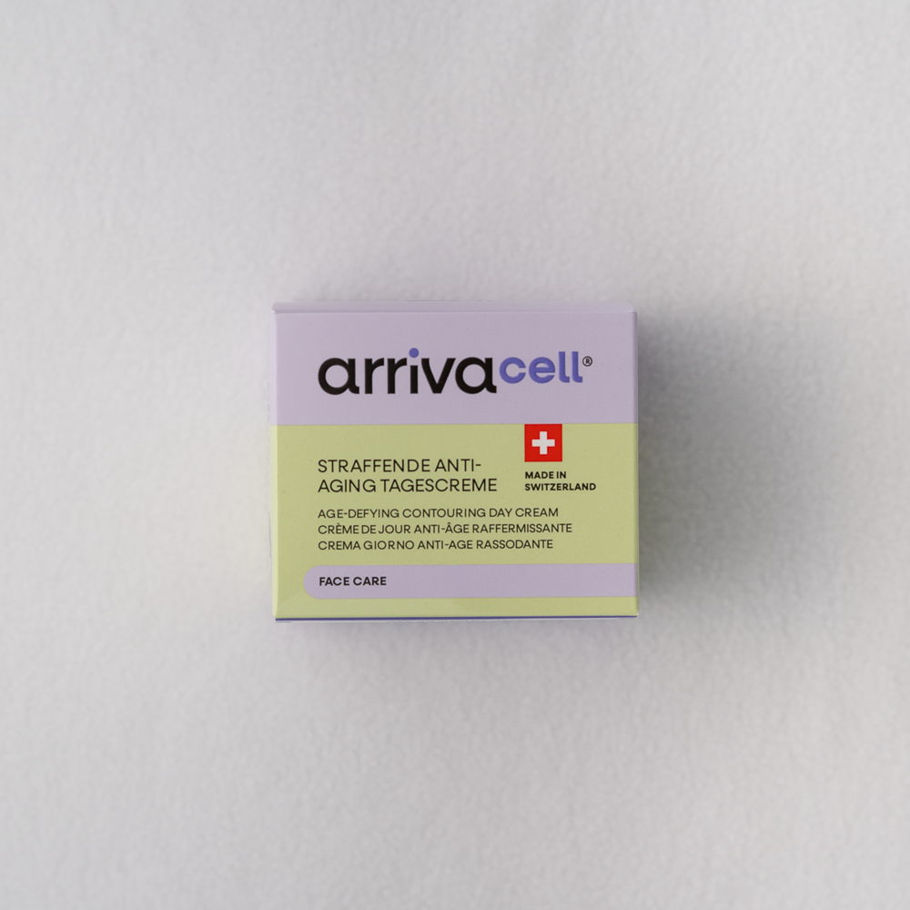 arrivacell anti aging tagescreme front box